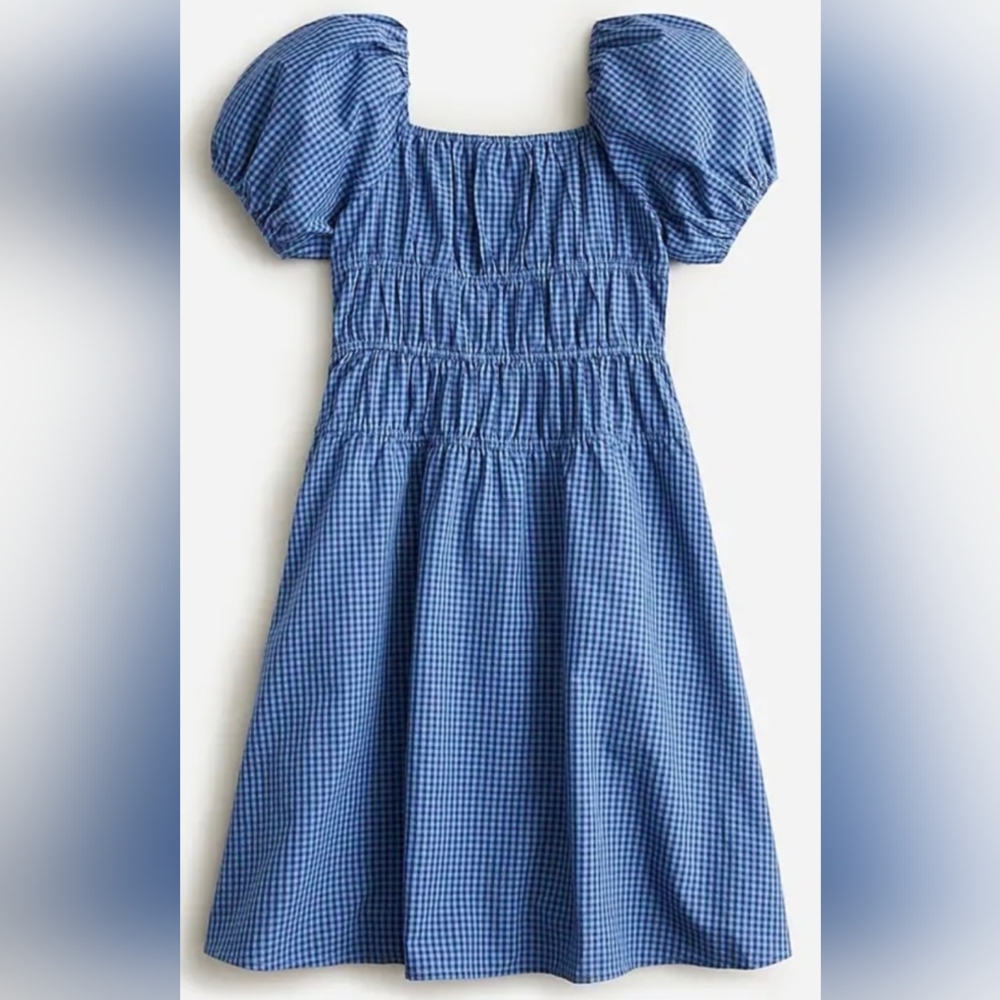 Jcrew puff sleeve dress